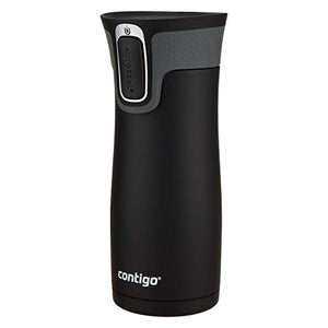 Amazon.com: Contigo 2013292 Autoseal West Loop Insulated Beverage, 16oz, Matte Black & Stainless Steel: Kitchen & Dining