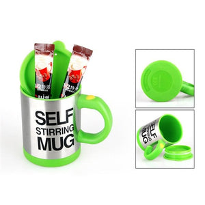 400ml Mugs Automatic Electric Lazy Self Stirring Mug Cup Coffee Milk Mixing Mug Smart Stainless Steel Juice Mix Cup Drinkware