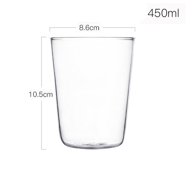 1 pcs Lovely Glass Breakfast Cup Coffee Tea Milk Yogurt Mug Creative Good Morning Mug Gifts 450ml,Glass coffee mug travel cup
