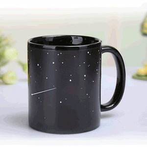 Newest Style Ceramic Cups Changing Color Mug Milk Coffee Mugs Friends Gifts Student Breakfast Cup Star Solar System Mugs